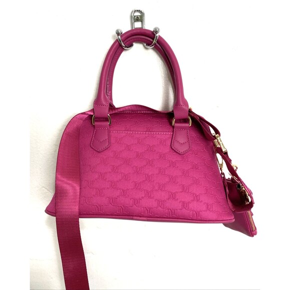 Juicy Couture Team Juicy Forever Satchel With Wallet Raspberry Tart Hot Pink - Picture 3 of 12